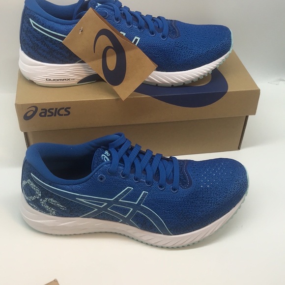 ASICS WOMENS GEL-DS TRAINER 26 RUNNING SHOES SIZE 5.1/2  LAKE DRIVE/CLEAR BLUE - Picture 14 of 16